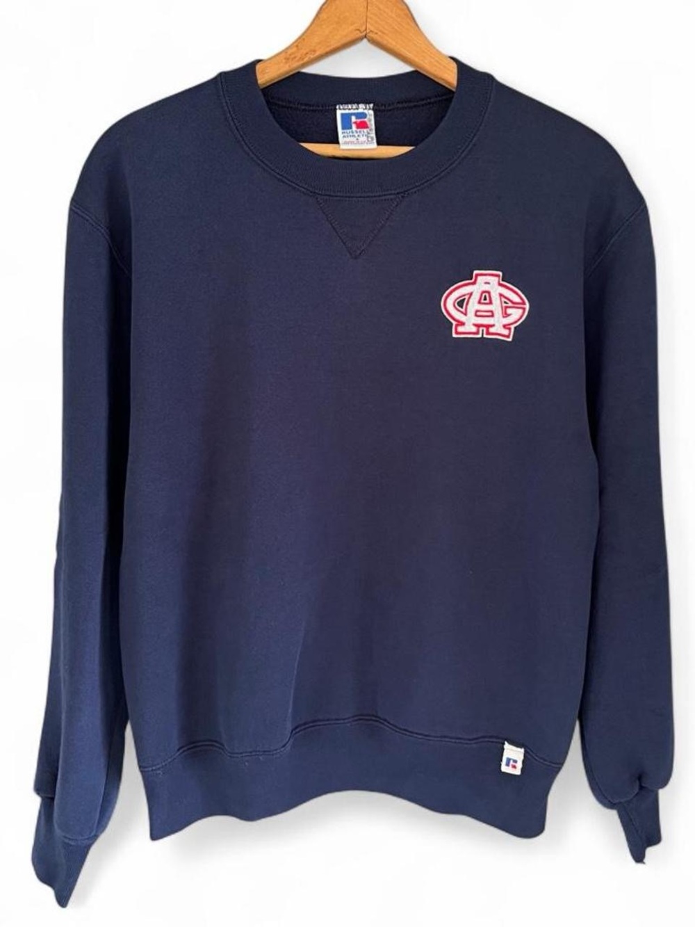 Vintage 90s Russell Athletic California Angels Crewneck Sweatshirt USA Small